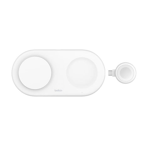 Cargador Inalámbrico Belkin QI2 15W 3 en 1 Pad Blanco – WIZ022ttWH