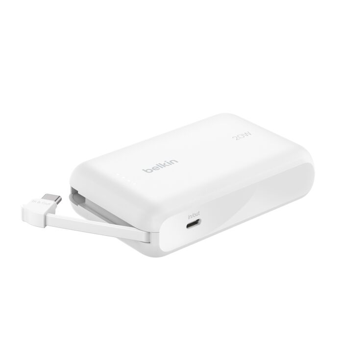 Batería Externa Belkin 20W Lithium Universal Blanca