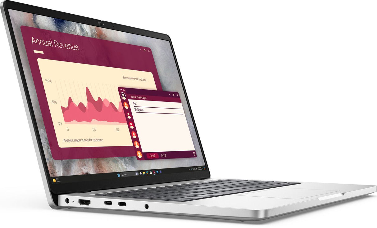 Laptop 14" empresarial Dell Pro con Intel Core Ultra 5, SSD 512 GB y Windows 11 Pro