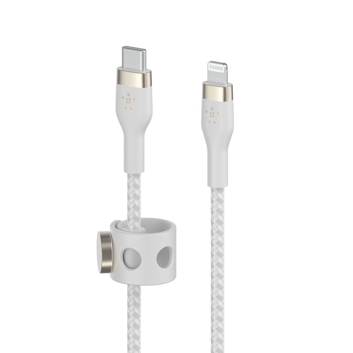 Cable USB-C a Lightning Belkin BOOST CHARGE 2m Blanco