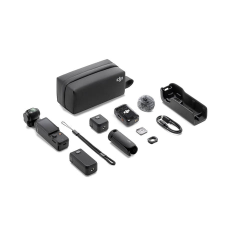 DJI Osmo Pocket 3 Creator Combo – 4K/120fps / Sensor 1” / Pantalla giratoria / ActiveTrack 6.0 / Mic 2 / Estabilización 3 ejes