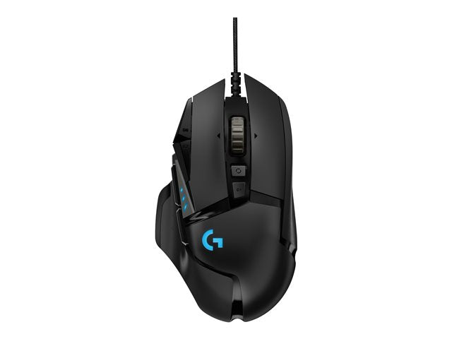 Ratón Gaming Óptico Cableado Logitech G502 (Hero) 11 Botones USB
