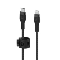 Cable USB-C a Lightning Belkin CAA011bt2MBK BoostCharge PRO Flex 2m Negro