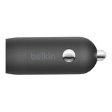 Cargador de Coche Belkin 30W Carga Rápida USB-C Negro