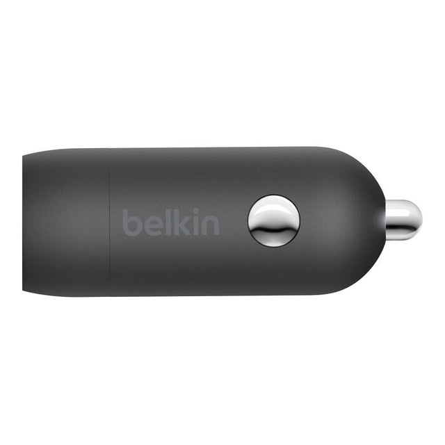 Cargador de Coche Belkin 30W Carga Rápida USB-C Negro
