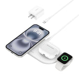 Cargador Inalámbrico Belkin QI2 15W 3 en 1 Pad Blanco – WIZ022ttWH