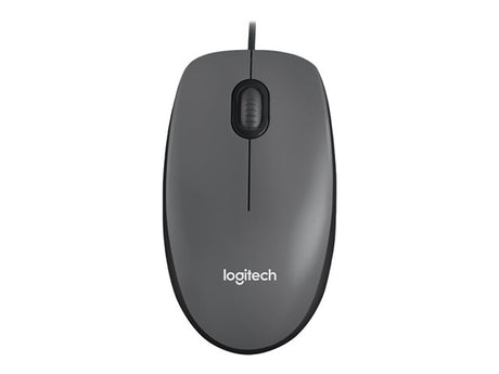 Ratón Óptico Cableado Ambidextro Logitech M90 USB