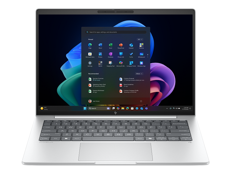 Laptop HP EliteBook 8 G1i 14" – Intel Core Ultra, 32GB RAM, 512GB SSD, Wi‑Fi 7 – D10PZAT