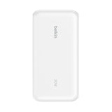 Power Bank Belkin BPB024fqWH 20K con Cable USB-C Integrado 30W Blanco