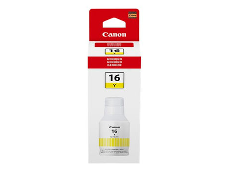 Recarga de Tinta Amarilla Original Canon GI 16 Y
