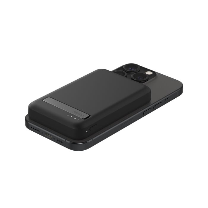 Belkin Qi2 Power Bank 15W – 5,000 mAh / Magnético / USB-C / Negro