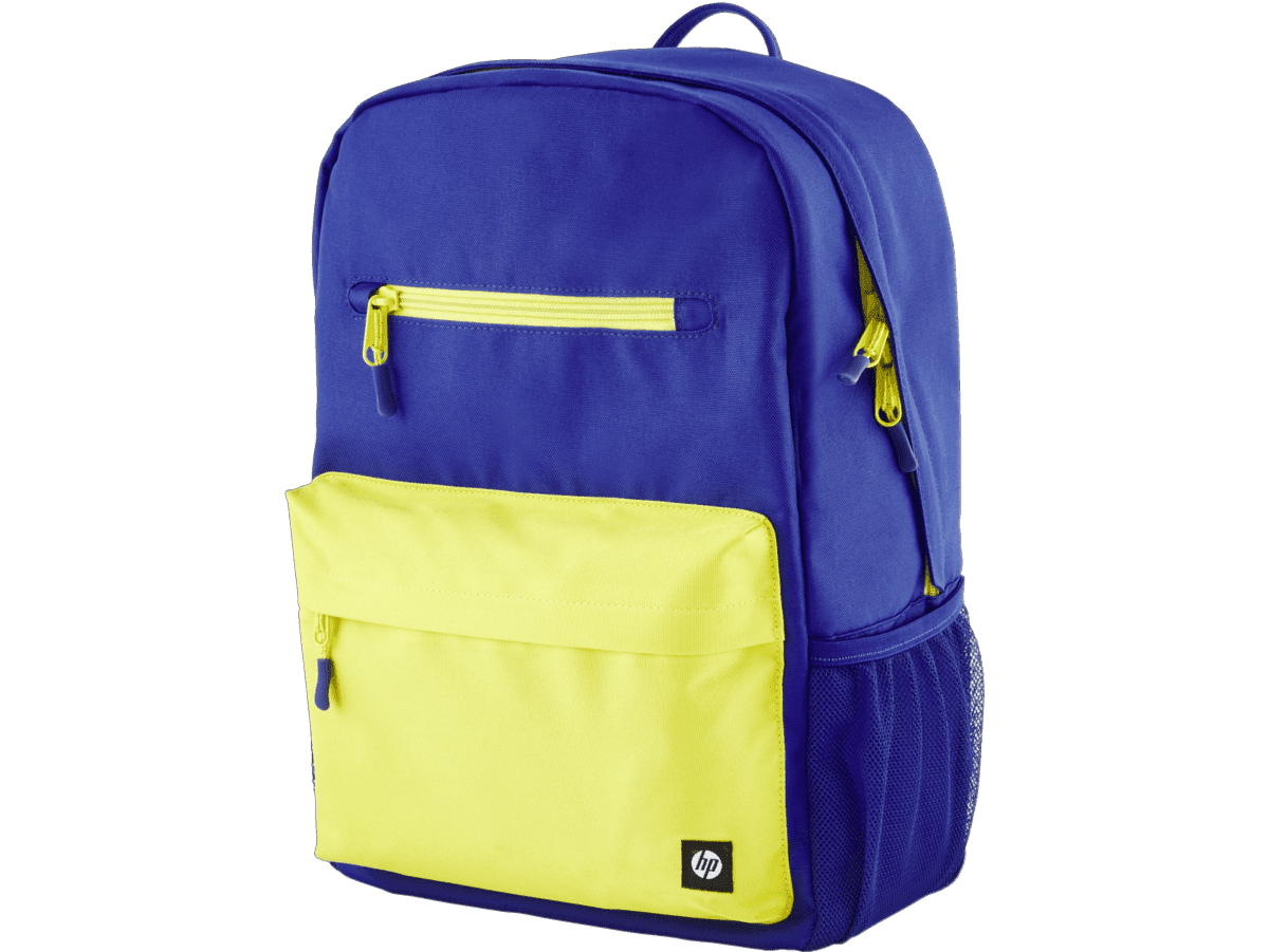 Mochila HP Campus BLU Backpack – 15.6" – Color Azul – Diseño Resistente y Moderno