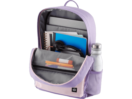 Mochila HP Campus LVR Backpack – 15.6" – Color Lavanda – Diseño Resistente y Moderno