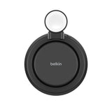 Base de Carga Magnética Belkin UltraCharge Pro 3‑in‑1 – Qi2 25W – Charcoal – WIZ040ttCH