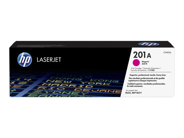 Cartucho de Toner Magenta Original HP 201A LaserJet Pro Color