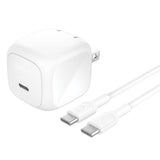 Cargador Belkin USB‑C 45W – WCA013dq1MWH‑B6 – Blanco