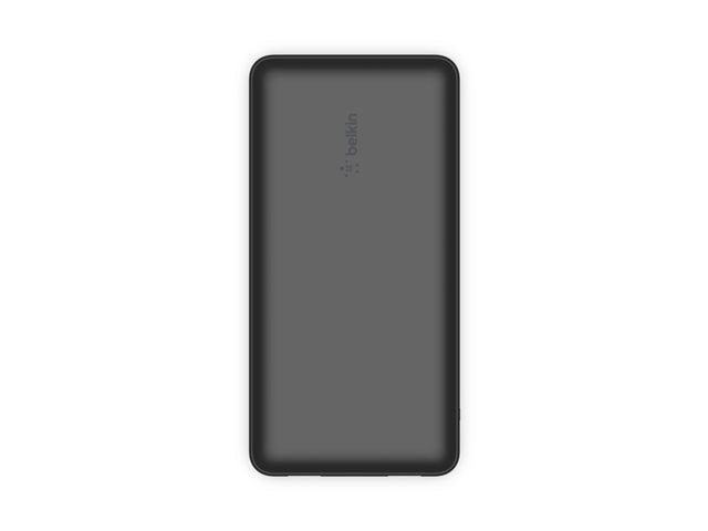 Cargador Portátil Belkin 20000mAh 15W 3A 3 Salidas USB-C/USB Negro