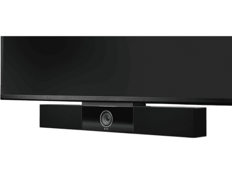 Barra de Video USB Poly Studio Negro Certificada para Zoom y Microsoft Teams