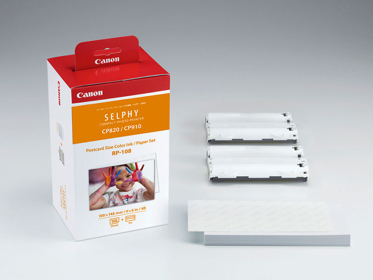 Kit Casete Cinta Impresión y Papel Canon RP-108