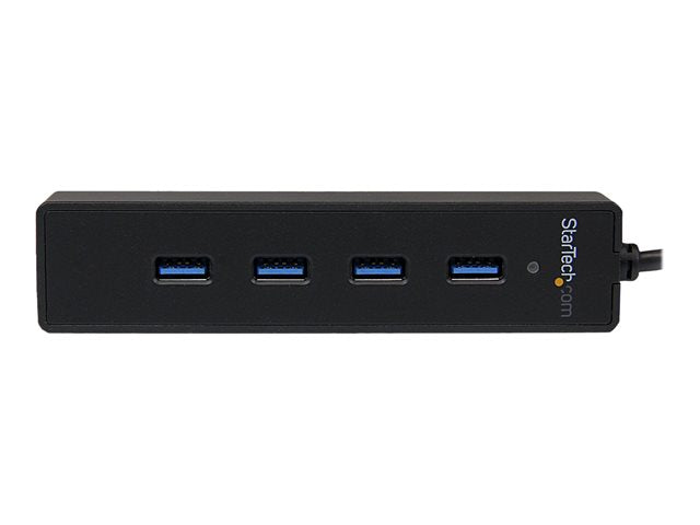 Hub USB 3.0 Super Speed 4 Puertos Portátil Negro StarTech.com