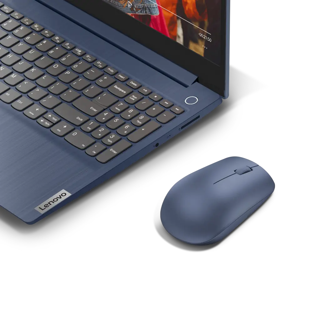 Mouse Inalámbrico Lenovo – Abyss Blue, GY50Z18987