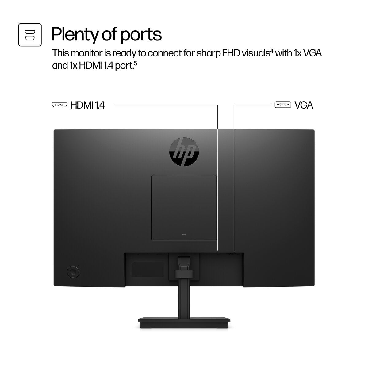 Monitor LCD LE-backlit HP 23.8"