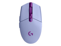 Mouse Inalámbrico Gaming Logitech G G305 / Lila / Sensor HERO / LIGHTSPEED