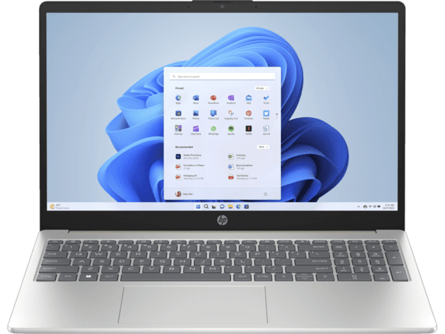 Laptop HP 15-fc0043la 15.6" AMD Ryzen 3 8GB RAM SSD Windows 11 Home Oro Español