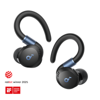 Audífonos Soundcore Sport X20 – True Wireless, Deportivos, ANC, 36 horas, Negros