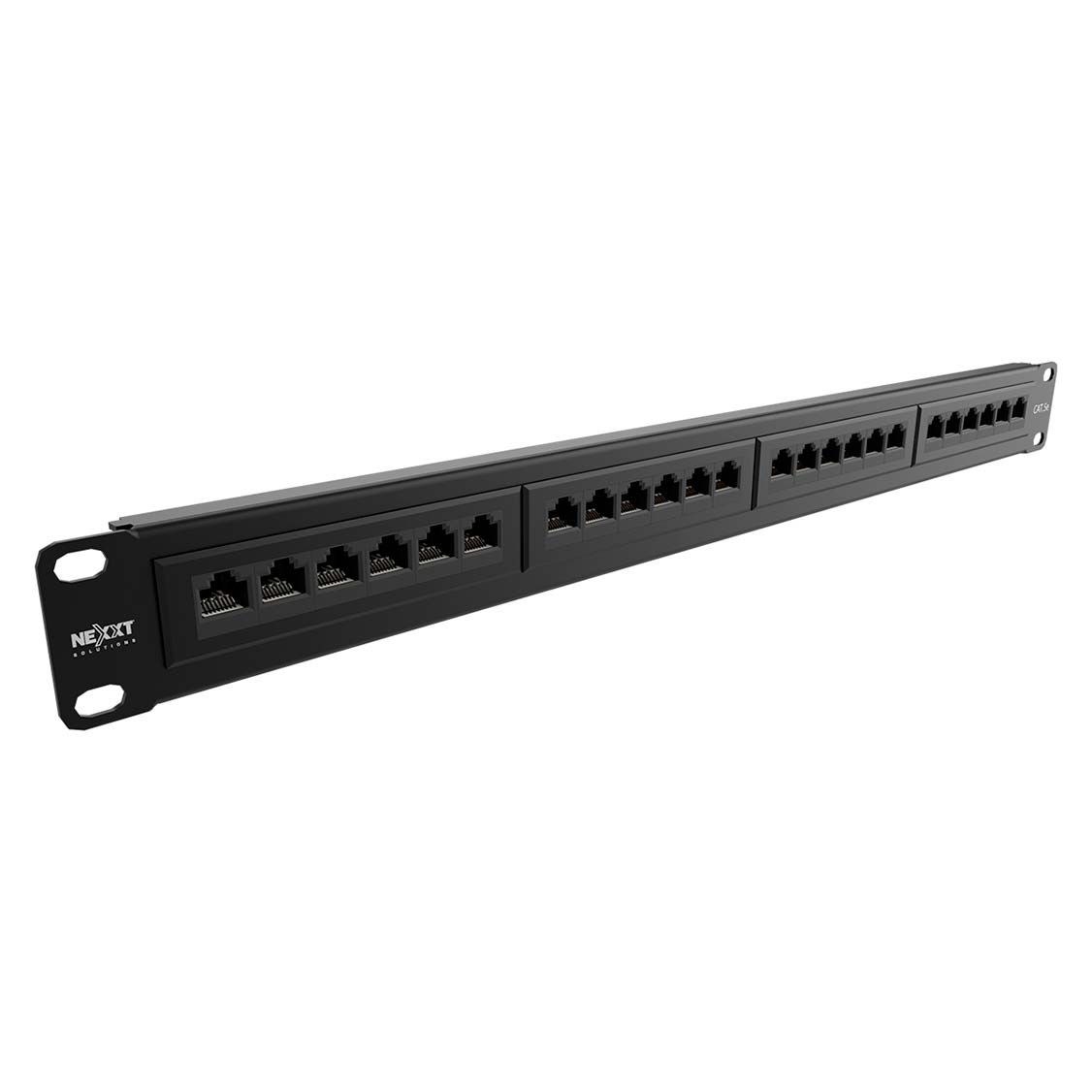 Panel de Conexiones CAT 5e 19" 24 Puertos Nexxt