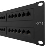 Panel de Conexiones CAT 6 19" 48 Puertos Nexxt