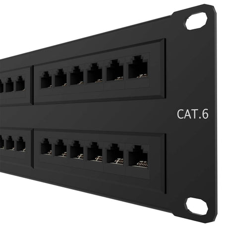 Panel de conexiones Nexxt Solutions Infrastructure AW191NXT11, Cat6, 19", 48 puertos