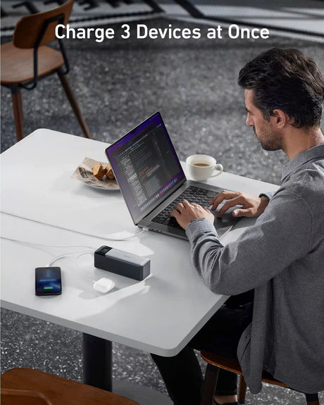 Power Bank Anker Gen 2 – 20,000 mAh – Negro – Portátil Universal A1289011
