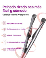 Plancha rizadora  y alisador para cabello