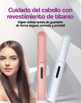 Plancha de titanio para cabello Inalámbrica