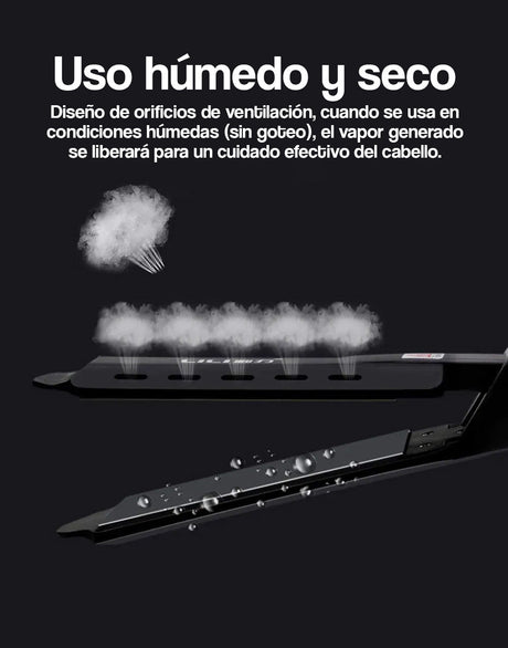 Plancha de cabello de cerámica