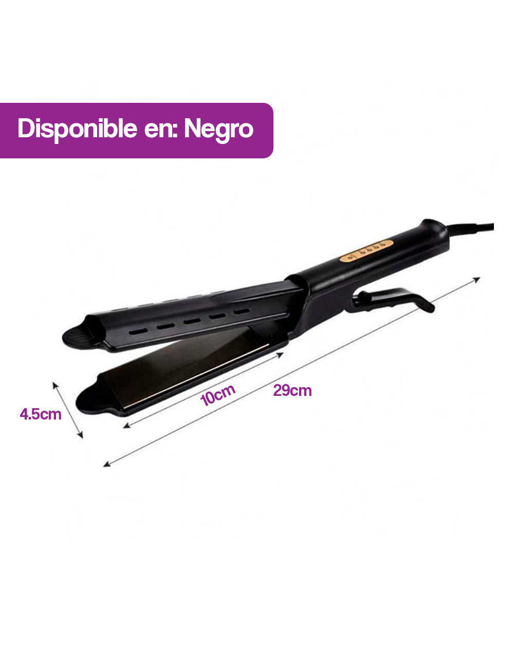 Plancha de cabello de cerámica