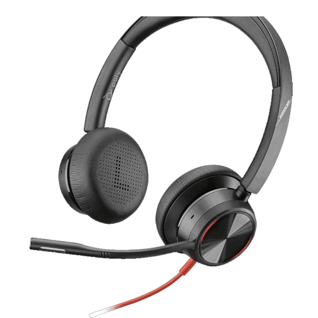 Auriculares Estéreo USB-C/A ANC Poly Blackwire 8225