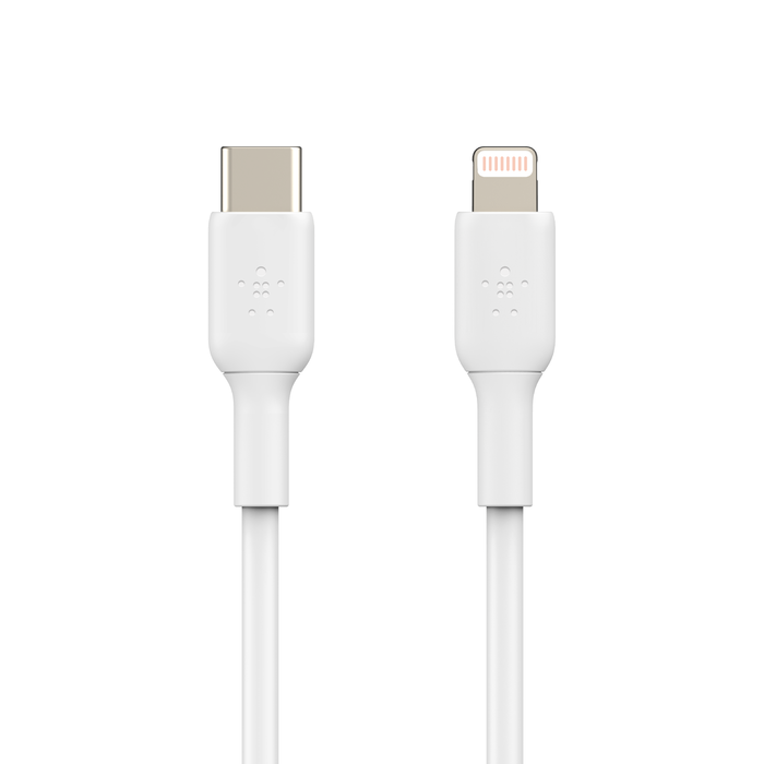 CAA003BT1MWH Cable Belkin Boostcharge USB-C a Lightning 1 metro - Blanco