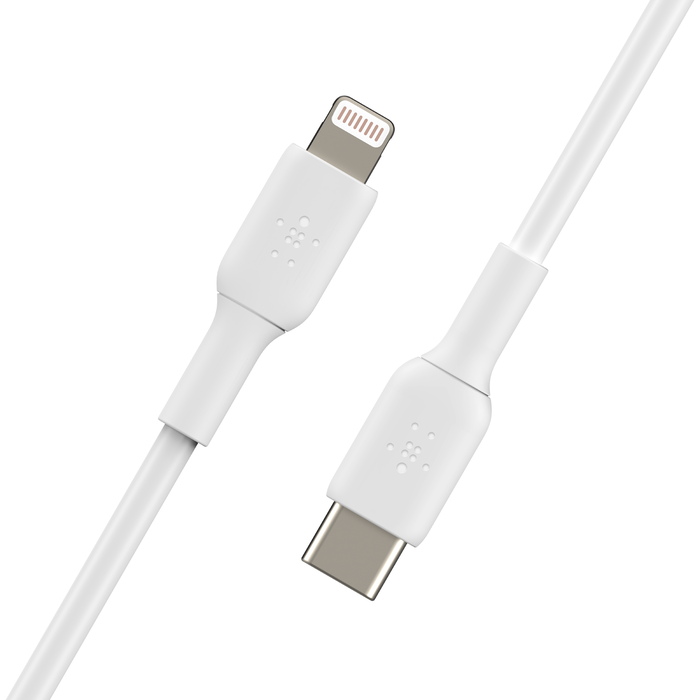 CAA003BT1MWH Cable Belkin Boostcharge USB-C a Lightning 1 metro - Blanco