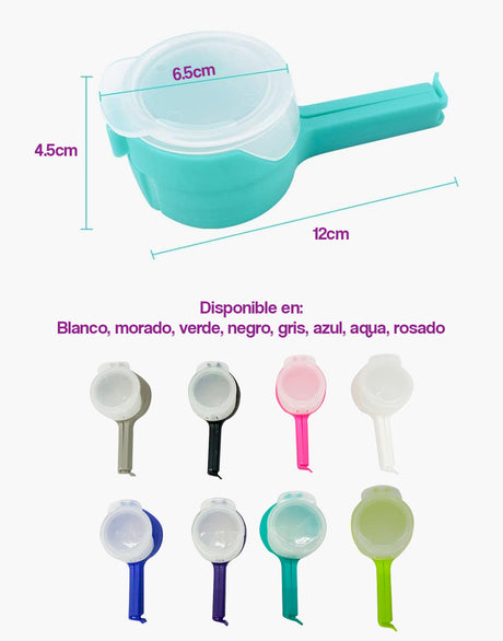 Clips para bolsas de almacenamiento