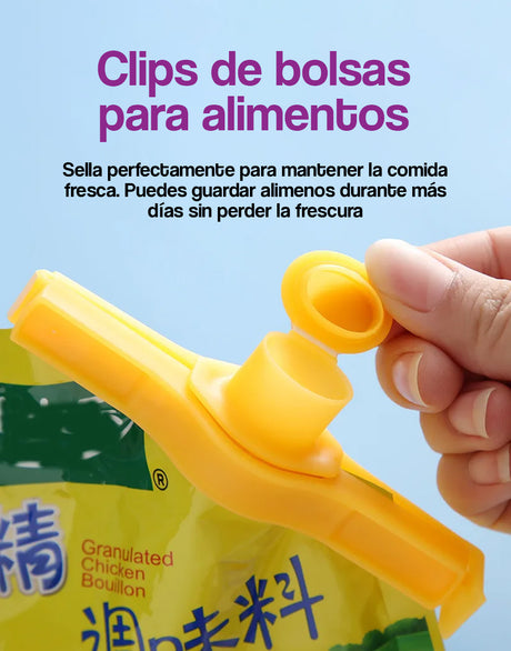 Clips de bolsas para alimentos