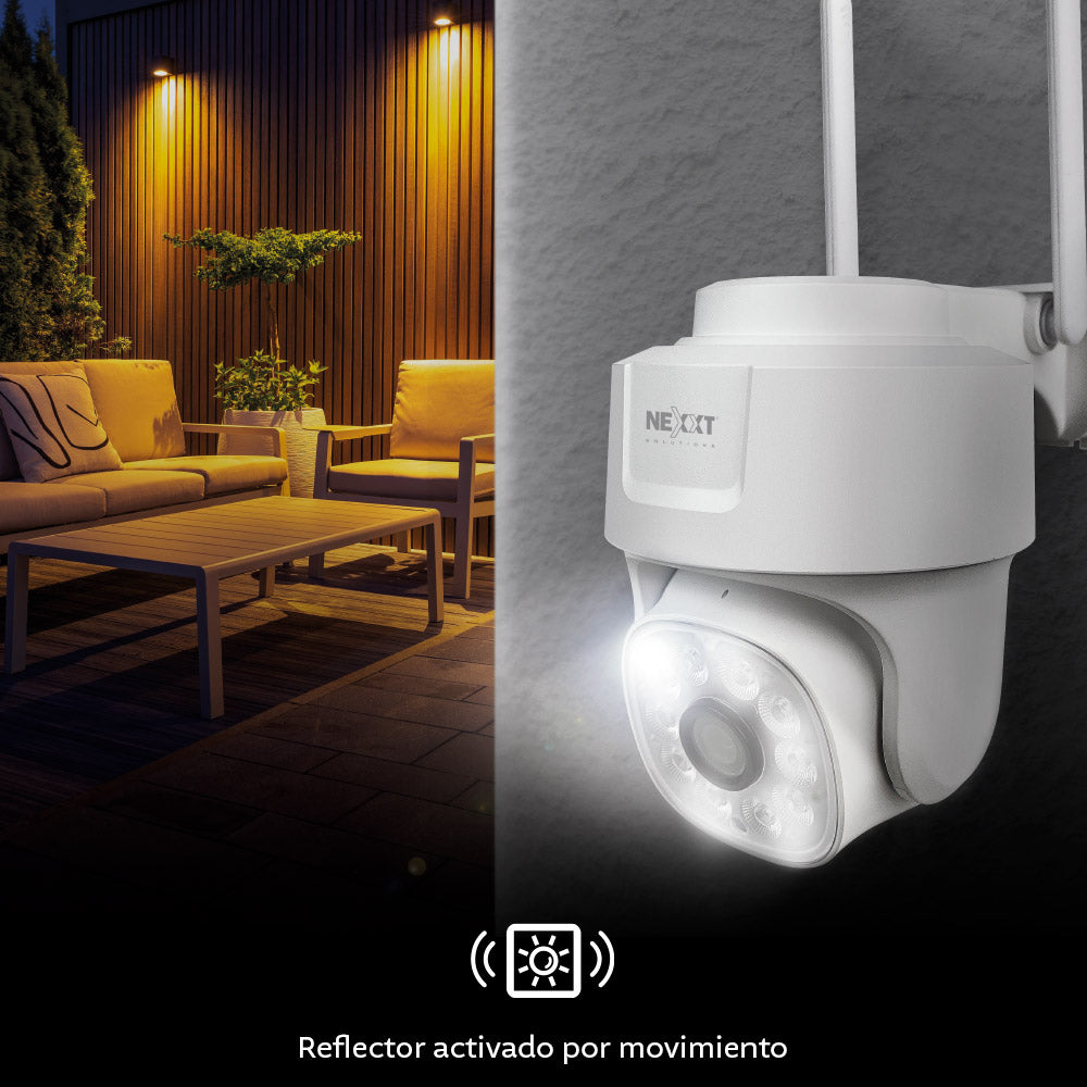 Cámara de Seguridad PTZ 2K+ 5MP RJ45 Nexxt Solutions Home
