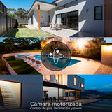Cámara de Seguridad PTZ 2K+ 5MP RJ45 Nexxt Solutions Home
