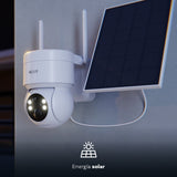 Cámara de Seguridad Nexxt Solutions Home Incluye Panel Solar