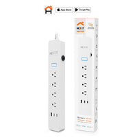 Regleta Inteligente Wi-Fi Nexxt NHP-E710 / 4 tomas AC / 2 USB / App Nexxt Home
