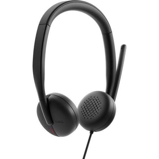 Audífonos Alámbricos USB-C Dell WH3024 Negros