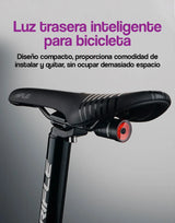 Luz trasera inteligente para bicicleta