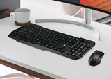 Set Teclado y Mouse Inalámbrico Español QWERTY Xtech XTK-309S – 2.4GHz