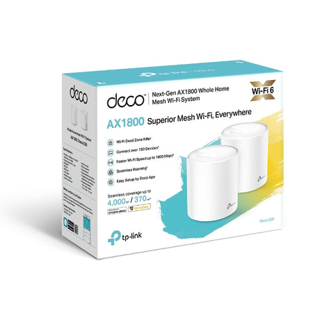TP‑Link Deco X20 V2 – Sistema Wi‑Fi 6 AX1800 – 2 Pack